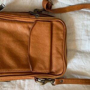 Brown Queros Volare Colombian Leather Factory, Travel, Briefcase Bag